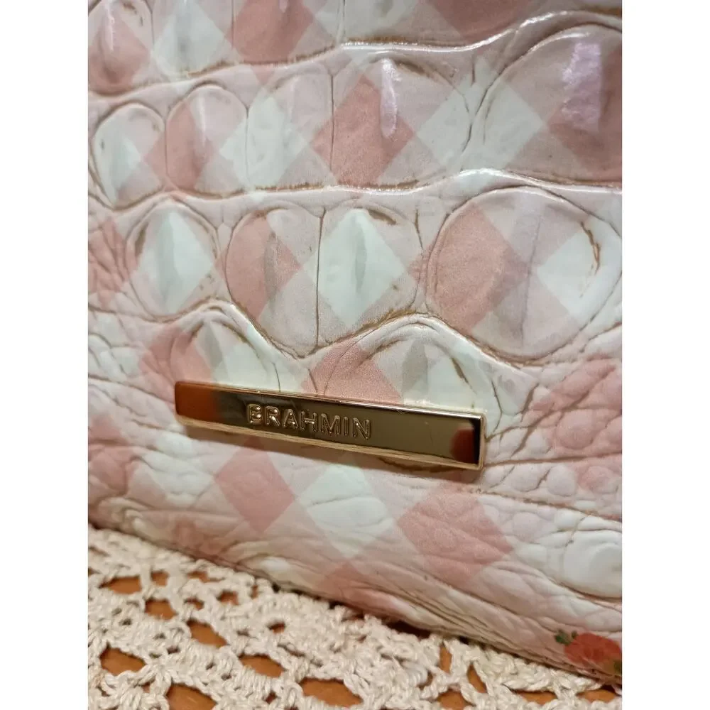 NWOT BRAHMIN Shayna leather Crossbody Fruit Salad Ombre Melbourne